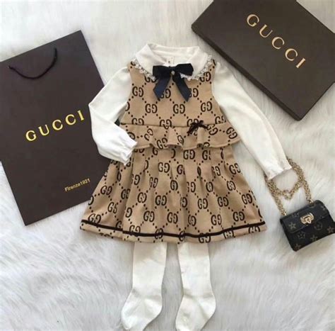 gucci toddler girl clothes|Gucci baby clothes outlet.